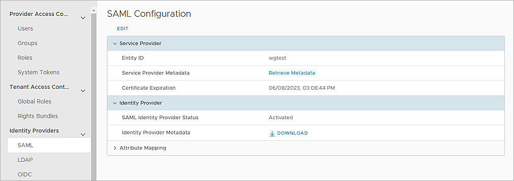 Screenshot of VMware Cloud Director, picture5